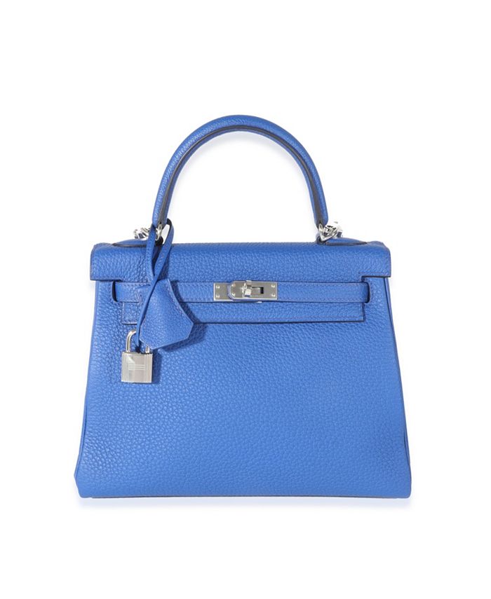 Pre Owned Hermes Kelly 25 Leather Handbag Bloomingdale s