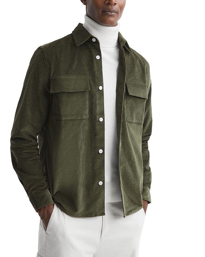 REISS Colins Corduroy Shirt Jacket | Bloomingdale's