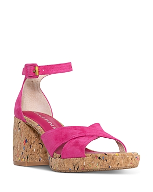 DONALD PLINER WOMEN'S ANKLE STRAP HIGH HEEL SANDALS