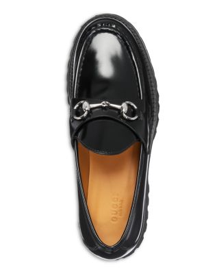 Women&#39;s Lug Sole Horsebit Loafers