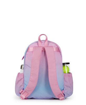  Girls' Coral Grid Tennis Big Love Tennis Backpack - Little Kid, Big Kid