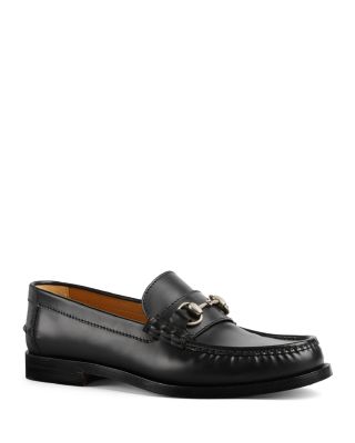 Gucci - Men's Leather Horsebit Loafers