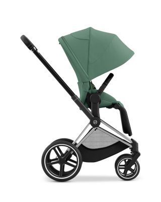 PRIAM 4 Stroller – Chrome Frame and Black Handle