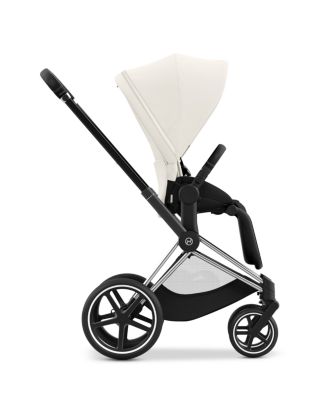 PRIAM 4 Stroller – Chrome Frame and Black Handle