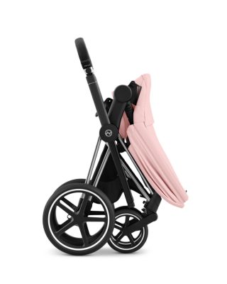 PRIAM 4 Stroller – Chrome Frame and Black Handle