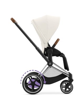 e-PRIAM 2 Smart Stroller in Chrome/Brown