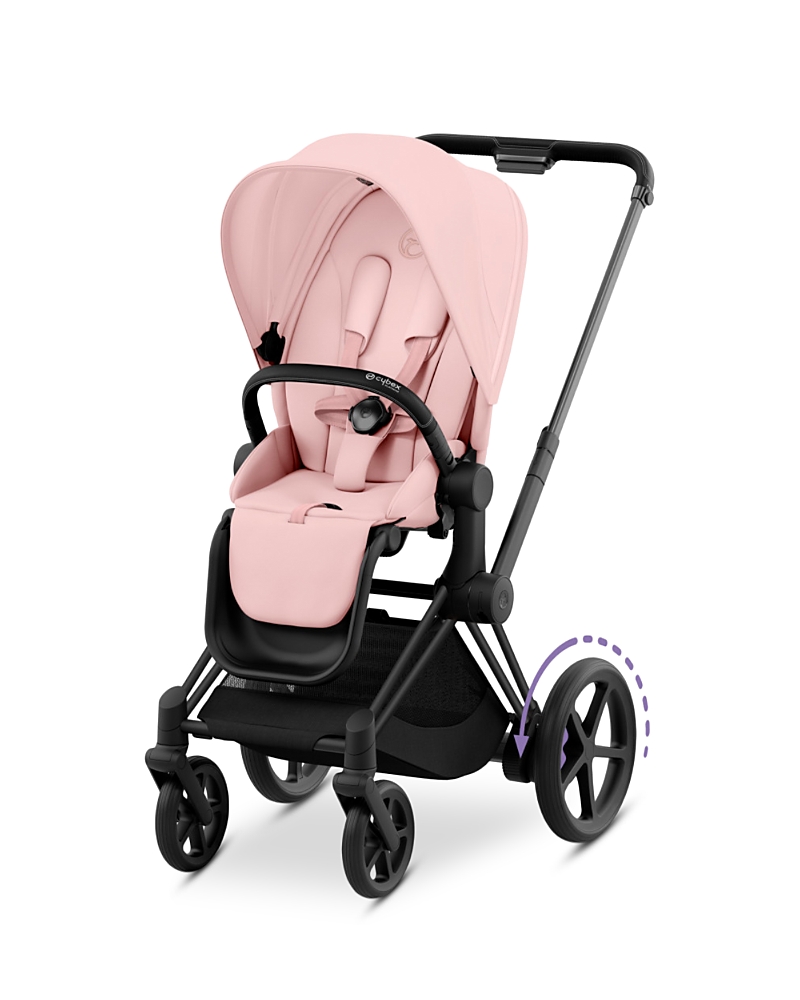 Cybex e-priam 2 Smart Stroller in Matte Black