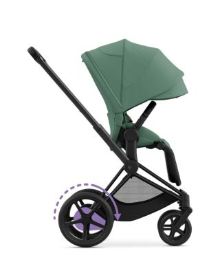 e-PRIAM 2 Smart Stroller in Matte Black