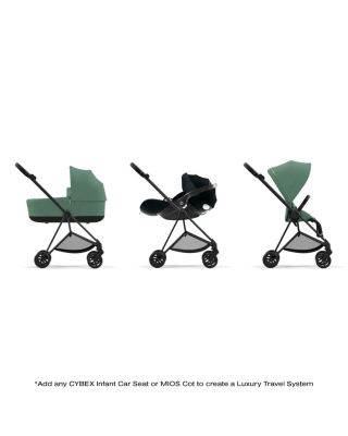 MIOS 3 Compact Lightweight Stroller in Matte Black