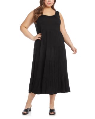 Tiered Midi Dress