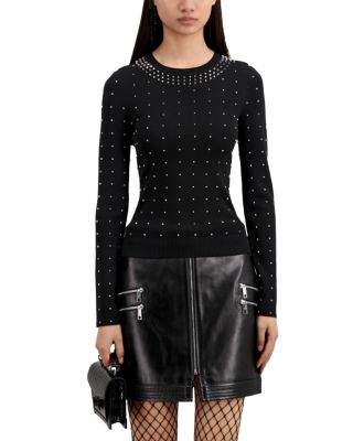 The Kooples - Studded Crewneck Sweater