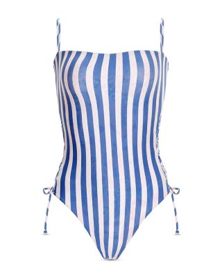 Agua Bendita Mariel Kai Reversible One-Piece Swimsuit Bloomingdale's