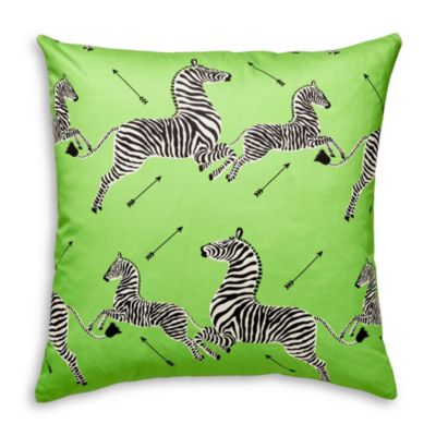 Zebra's Petite Decorative Pillow, 22" x 22"