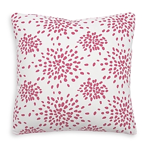 Scalamandre Fireworks Pillow In Pink/white