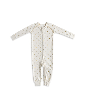 Pehr Unisex Printed Cotton Snug Fit Sleeper Coverall - Baby In Duck
