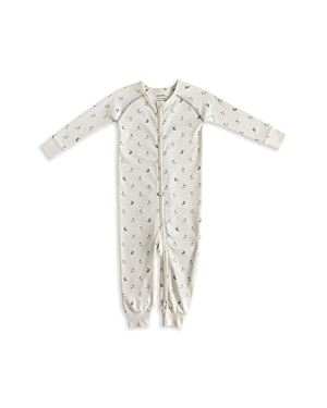 PEHR UNISEX PRINTED COTTON SNUG FIT SLEEPER COVERALL - BABY