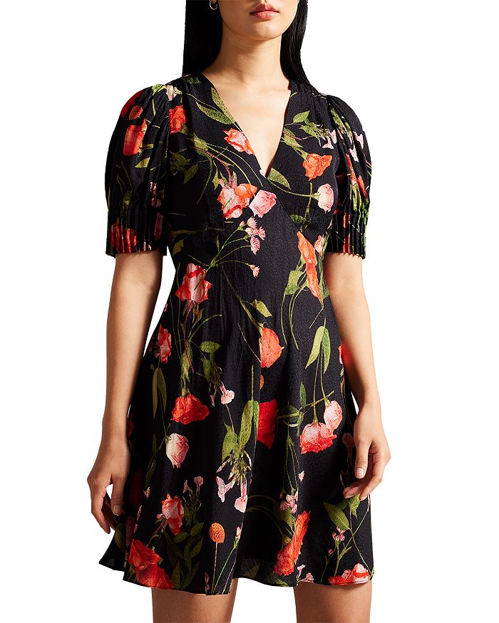 Ted baker shop v neck dress