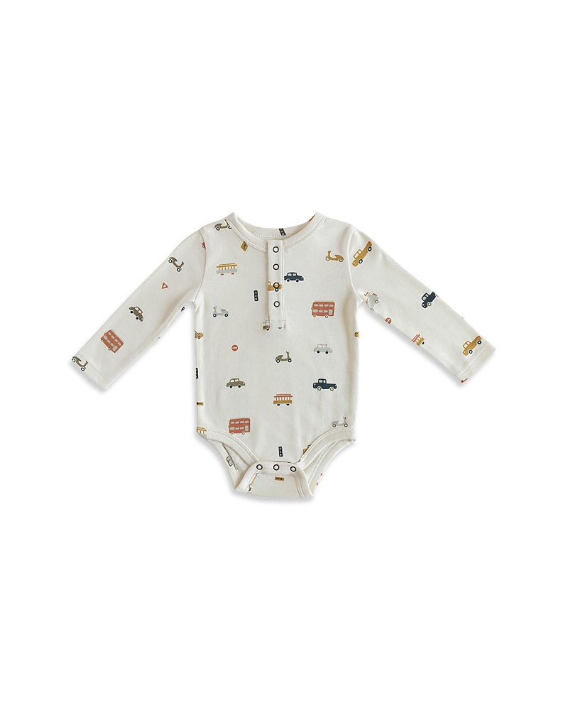 Pehr Unisex Rush Hour Long Sleeve Bodysuit - Baby In Rush Hour