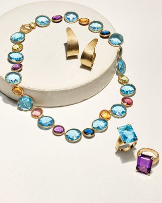 18K Yellow Gold Lunaria Small Hoop Earrings