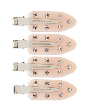 Emi Jay Popstar Hair Clip, Set Of 4 In Crème Brulee
