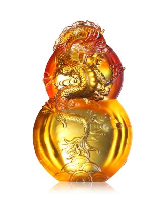 LIULI - Ambition Dragon Crystal Sculpture