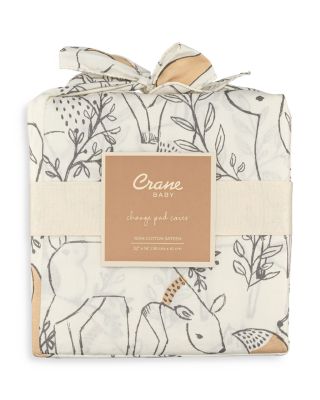 Ezra Quilted Change Pad Cover - Woodland