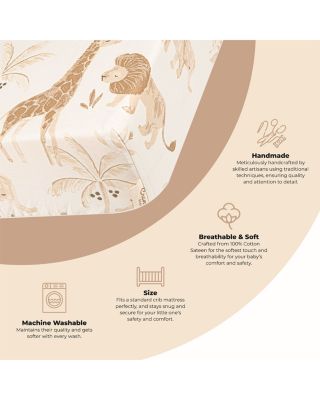 Kendi Crib Fitted Sheet