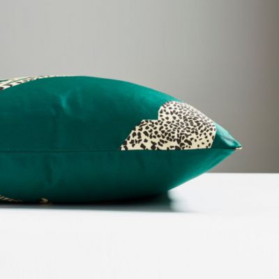 Leaping Cheetah Decorative Pillow, 22" x 22"