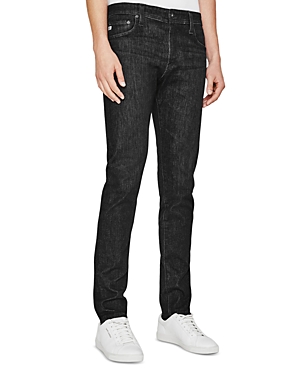 Everett Straight Jeans in Black Marble
