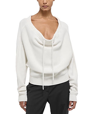 Helmut Lang Cotton Dolman Sleeve Sweater