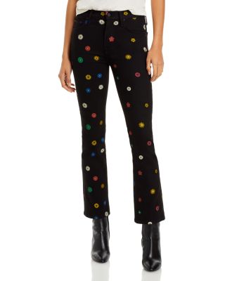 MOTHER - The Insider High Rise Ankle Jeans in Fresh As A Daisy