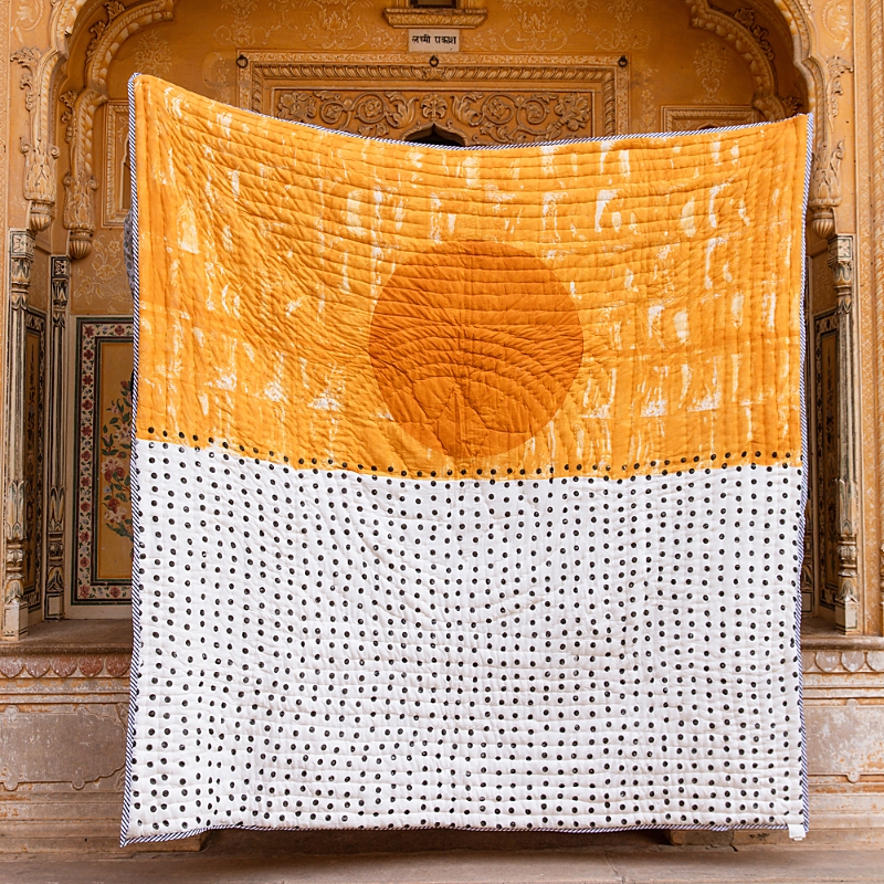 Cqc La Horizon Quilt Set, King In Multi