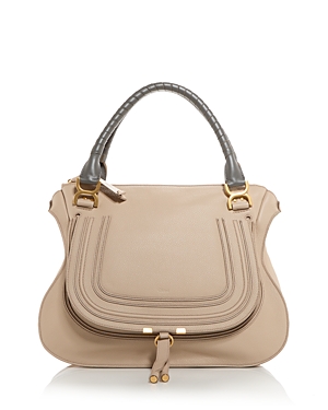 Chloe Marcie Large Leather Shoulder Bag