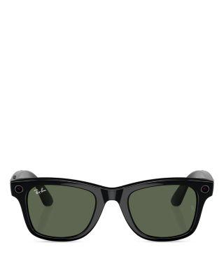 Meta Wayfarer Sunglasses, 50mm