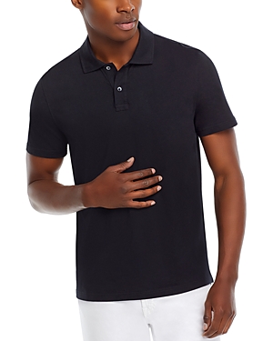 The Men's Store At Bloomingdale's Supima Cotton Polo - 100% Exclusive In Black
