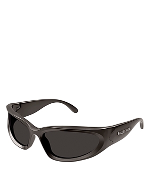 Balenciaga Swift Directional Sunglasses, 65mm