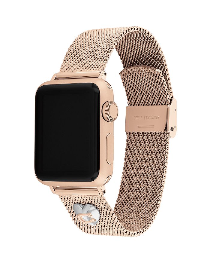 COACH Apple Watch® Mesh Bracelet, 38mm/40mm/41mm Bloomingdale's
