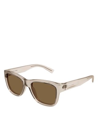 SAINT LAURENT - Script Round Sunglasses, 54mm