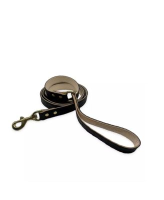 Small 6' Croc Leather Dog Leash