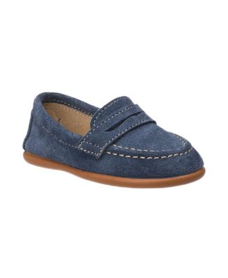  Unisex Suede Penny Loafer
