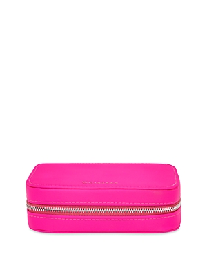 Whistles Della Jewelry Zip Bag In Pink