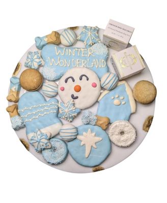 Winter Themed Dog Treats Gift Box