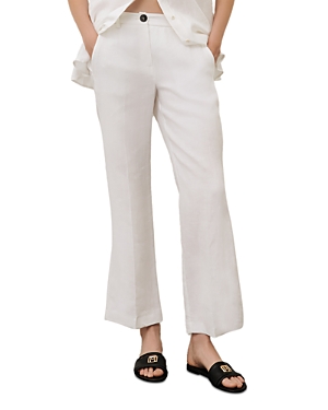 Shop Marella Muschio Trousers In White