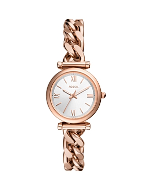 Fossil Es5330 In Silver/rose Gold