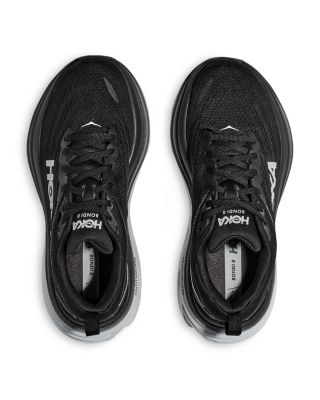 Women's Bondi 8 Lace Up Sneakers in Black/White