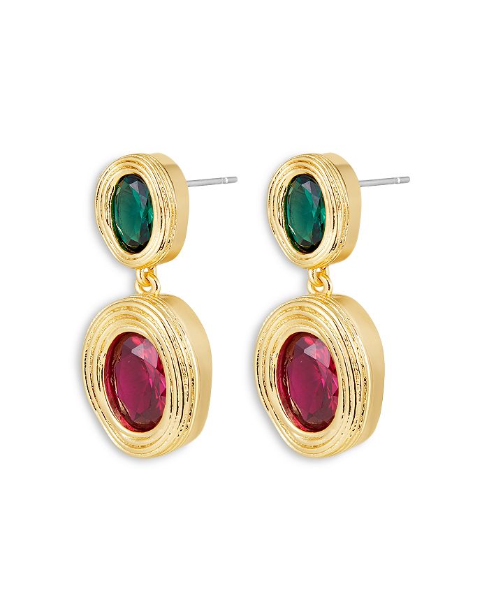 Luv Aj The Royale Stone Drop Stud Earrings | Bloomingdale's