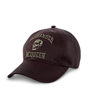 Alexander McQUEEN Varsity Skull Baseball Cap