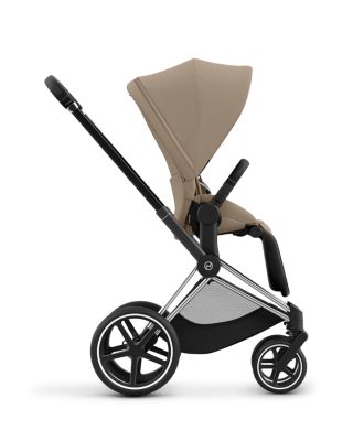 PRIAM 4 Stroller – Chrome Frame and Black Handle