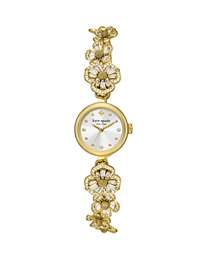 Shop Kate Spade New York Monroe Watch, 20mm In Silver/gold
