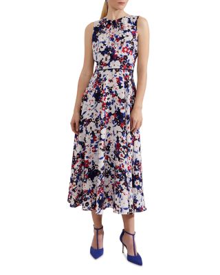 Hobbs London Carly Floral Print Dress Smart Closet